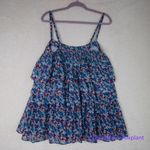 Free People New! FP One Talia Tunic Floral Tiered Sleeveless Top, size XL Photo 5