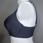 Parfait Bra US Size 38H Lined Molded Cups Black Shimmer Stripes Underwire Photo 2