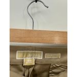 Michael Kors Khaki Dress Pants Women 18W Gramercy Fit Cotton Stretch Trousers Photo 5