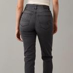 American Eagle  Outfitters • Washed Black Curvy Mom Jeans Photo 1