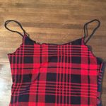 SheIn  Plaid Red and Black Women's Dress Photo 1