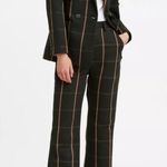 Levi's  Math Club Flare High Waisted Trouser Pant Black Bonnie‎ Plaid 27 X 29 Photo 0