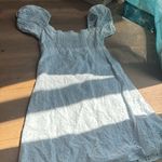 Oak + Fort  blue button up dress Photo 5