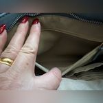 American Leather  Co.  Blue Leather Crossbody Bag Photo 4