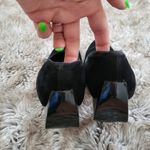 Zig Zag Velvet Heels Black Size undefined Photo 6