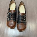 Vintage Hi Brows Black & Brown loafers, Oxford, retro size woman’s 7.5 Photo 10