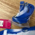 Xhilaration Juniors' Plus Size Blue Tie-Dye Bandeau Bikini Top - Size 14W - NWT Photo 5