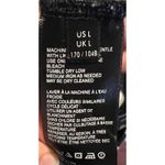 Anthropologie  Adventurer Mock Neck Top Black White Print Long Sleeve‎ Large EUC Photo 3