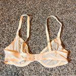 CUUP The Plunge Bra Sheer Unlined Everyday Comfort 32C Tan Size undefined Photo 2