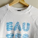 J.Crew x Charity: Water "Eau Yes" Crewneck Sweatshirt in White, Size XS Photo 2