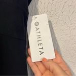 Athleta  Black Barre Bralette sleeveless Dress size small NWT Photo 8