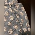 High Waist Blue and White Shorts with Elastic Waistband Size undefined Photo 4