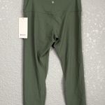 Lululemon Align Ribbed HR Pant 25” in grey eucalyptus size 12 Photo 4