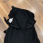 Princess Polly Black Ruffle One shoulder Dress Size 2 Photo 6