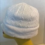 Spyder  Cable Knit white beanie ski ladies women's cap, Hat Photo 2