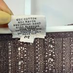 CP Shades Brown Knit V Neck Long Sleeve Sweater sz M Resort Costal Photo 3