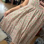 Vintage Y2k Strapless Floral Mini Dress Multi Photo 1