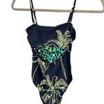 Maaji Greenwood Tanya Bandeau One-piece Bikini In Blue Photo 1