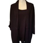 cj banks  Sweater Womens 3X NEW Black Photo 2