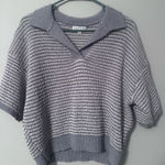 Knitted Top Blue Size M Photo 0