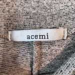 Acemi  mock neck tan and black sleeveless sweater dress size medium Photo 5