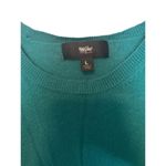 Teal Mosino Crewneck Sweater Long Sleeve Knit Pullover Casual Wear Size L Green Size L Photo 1
