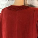 Adrianna Papell Orange Silk Skirt Suit NWT 16 Photo 8