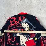 Vintage‎ Betty Boop Jeff Hamilton Biker Racing Jacket Women's XL Y2K Photo 5