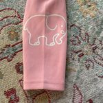 Ivory Ella  Pink Elephant Logo Leggings Size Medium 7/8 Length 27.5" Inseam Photo 5
