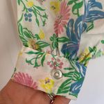 SALE David brooks bright floral button down size 10 Pink Photo 5