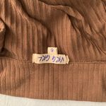 Verge Girl Brown Collared Button Down Dress Photo 4