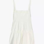 ZARA  mini dress balloon cut out Elegant White Sleeveless Dress Photo 12