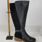 Lucky Brand Timinii Womens Riding Boots Size 10 Black Leather Suede Knee-High Photo 11
