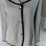 Misook  textured  button‎ front knit blazer size XS Photo 6