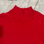 Apt. 9  Women's Vibrant Red Sweater Size S Photo 3