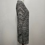 United States Sweaters  Black Marled Pointelle Duster Cardigan Size Large Photo 2