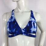 Lucky Brand  Tie Dye Crossover Strappy Bikini Top Size M Photo 13