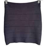 Bebe  Slate Gray Bandage Bodycon Mini Skirt Indie Sleaze Y2K Going Out Size Small Photo 0