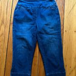 Westbound Blue Jean Capri Pants Photo 0