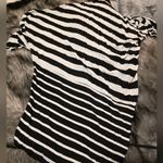 Arden B  Black and White Striped Top Photo 0