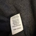 Marine layer Addison Turtleneck Sweater Dress, Dark Heather Gray Size Medium Photo 9