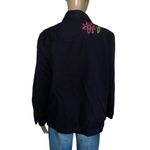 White Stag Vintage 90’s  floral embroidered denim jacket Photo 2