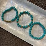 Handmade Beaded Bracelets Gold Photo 2