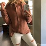 NWOT chunky mauve pullover sweater hoodie Pink Size M Photo 1