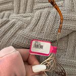 Betsey Johnson Large Tortoise Square with Gold Temples Sunglasses Photo 5