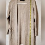 RDI  Beige Open-Front Cardigan Photo 3