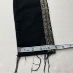 MOTHER Denim Mother High Waisted Looker Ankle Fray Guilty Flash SZ 26 Black Denim Jean *FLAW* Photo 14