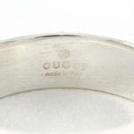 Gucci Double G Silver Ring, Ring Box, Bag, Total Weight 6.5g Photo 6