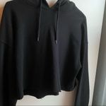 Urban Outfitters UO cropped black hoodie Photo 5