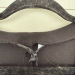 Simply Vera Wang Women’s Small Black Ruffle Vneck Short Sleeve Dress New Photo 2